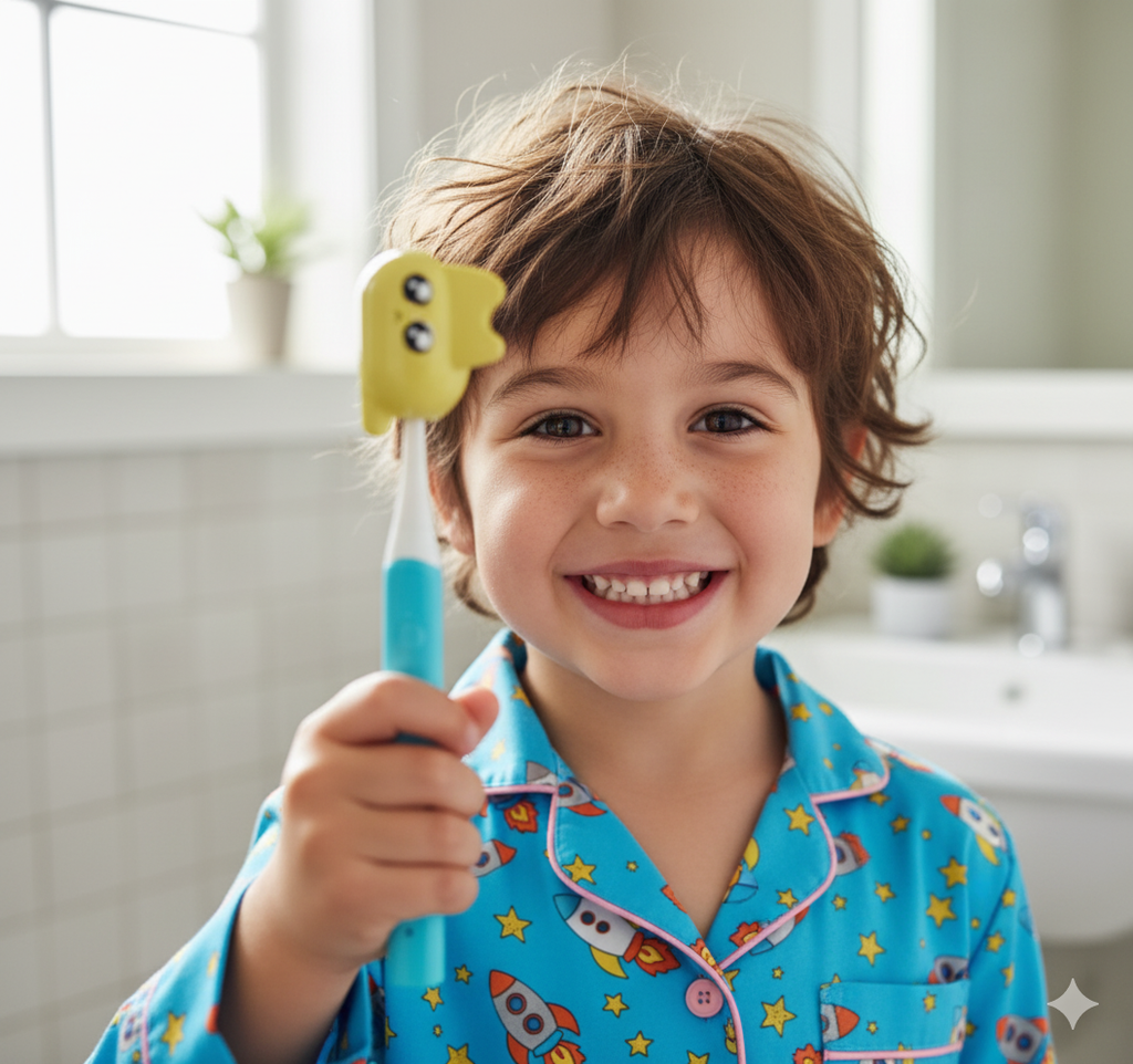 White Brush Buddies Toothbrush Head Cover Cap